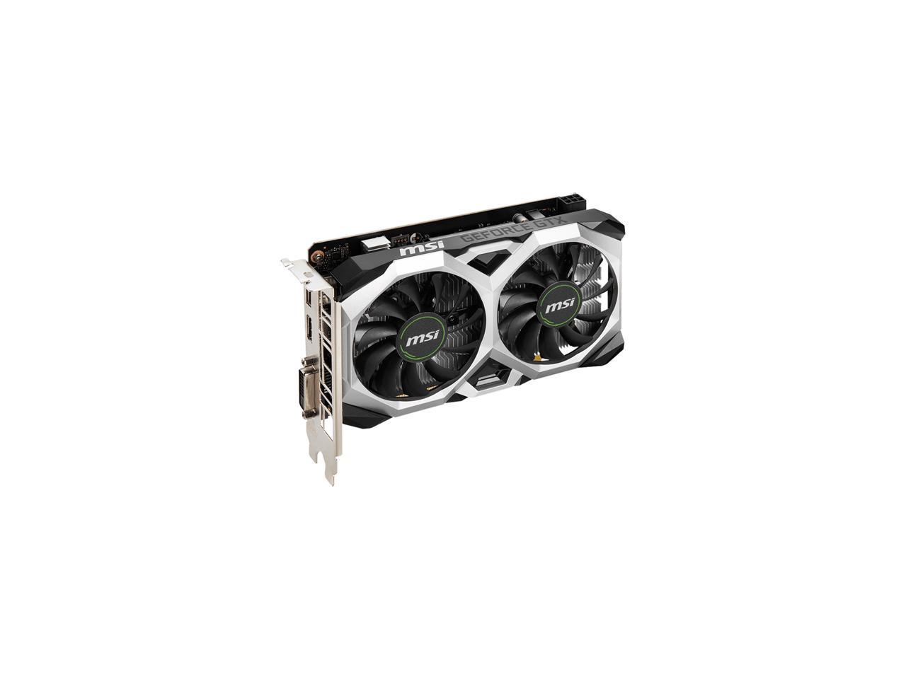 Msi Ventus Geforce Gtx 1650 4Gb Gddr6 Pci Express 3.0 X16 Video Card Gtx 1650 D6 Ventus Xs Ocv1