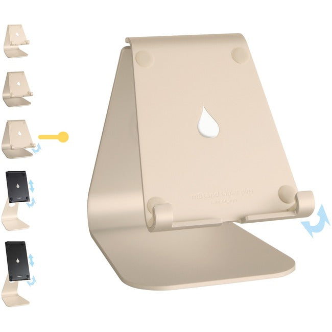 Mstand Tabletplus Gold,Adjustable Ipad & Tablet Stand