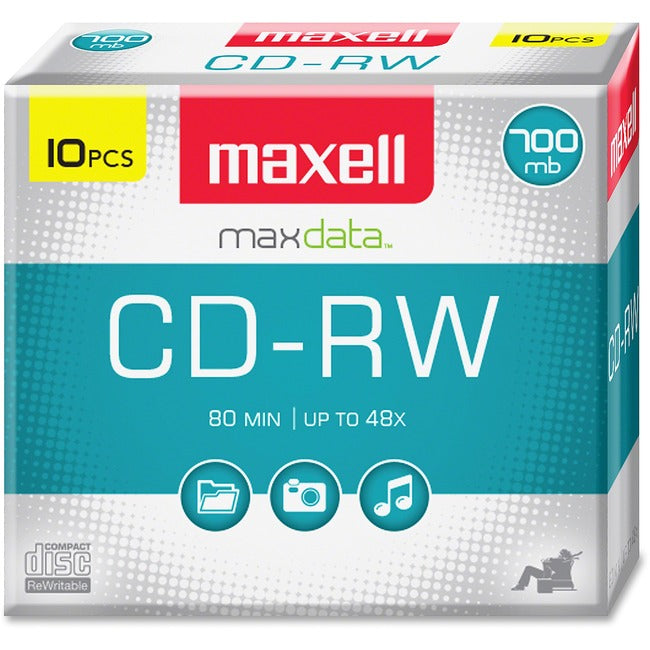 Maxell 4X Cd-Rw Media