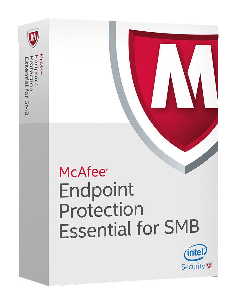 Mcafee Endpoint Protection Essential For Smb 1 Year + 1 Year Gold Business Support