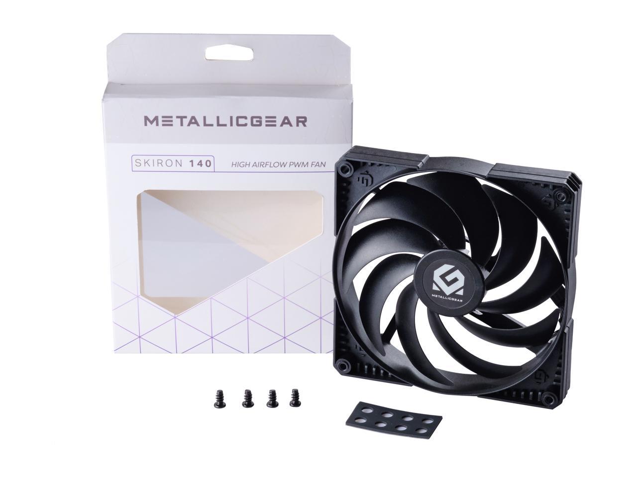 Metallicgear Skiron Mg-F140P_Bbk 140Mm Case Fan