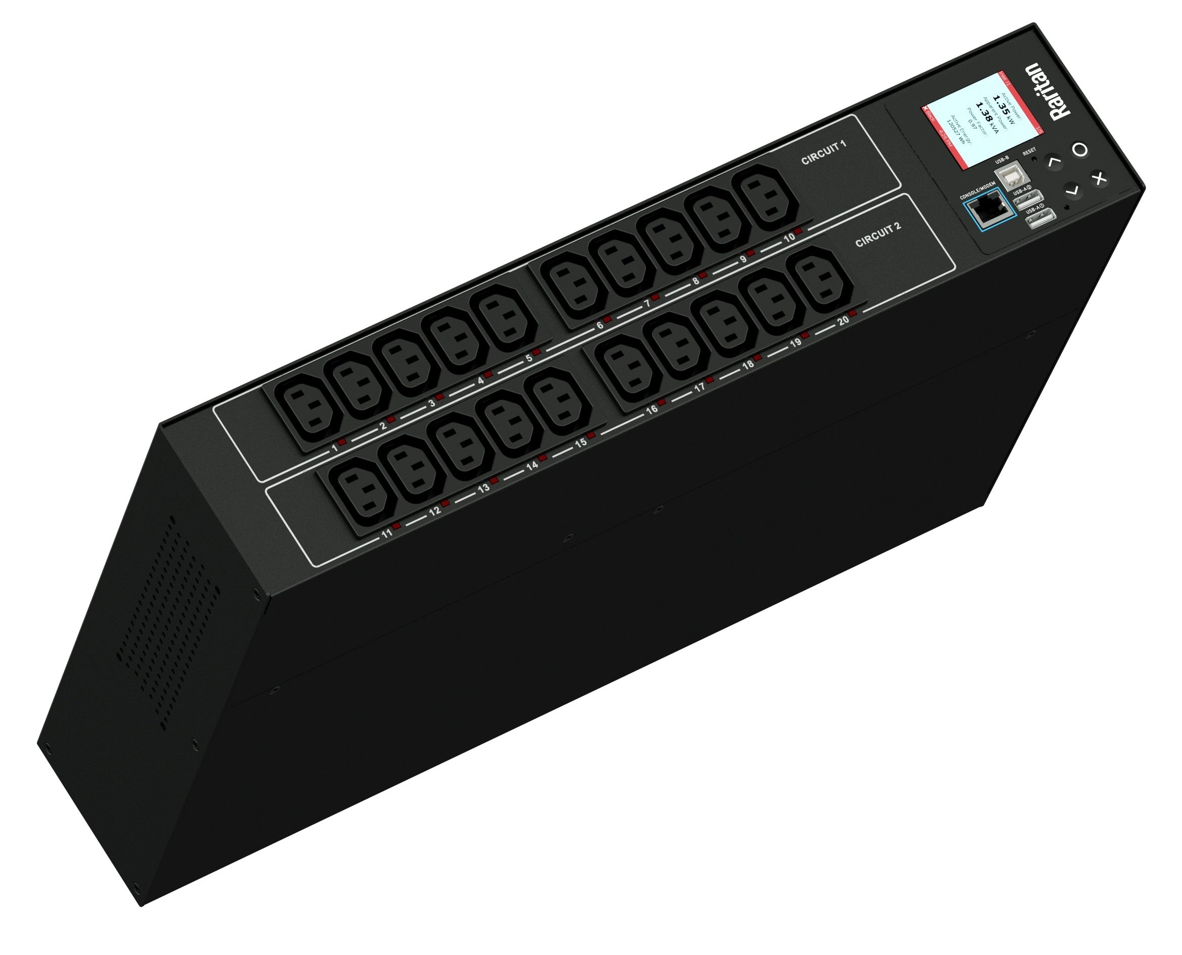 Metered Power Distribution Unit - Switched Rack PDU | Raritan PX3-5466R
