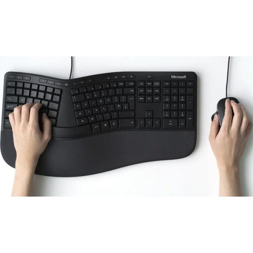 Microsoft Ergonomic Mouse Right-Hand Usb Type-A 1000 Dpi