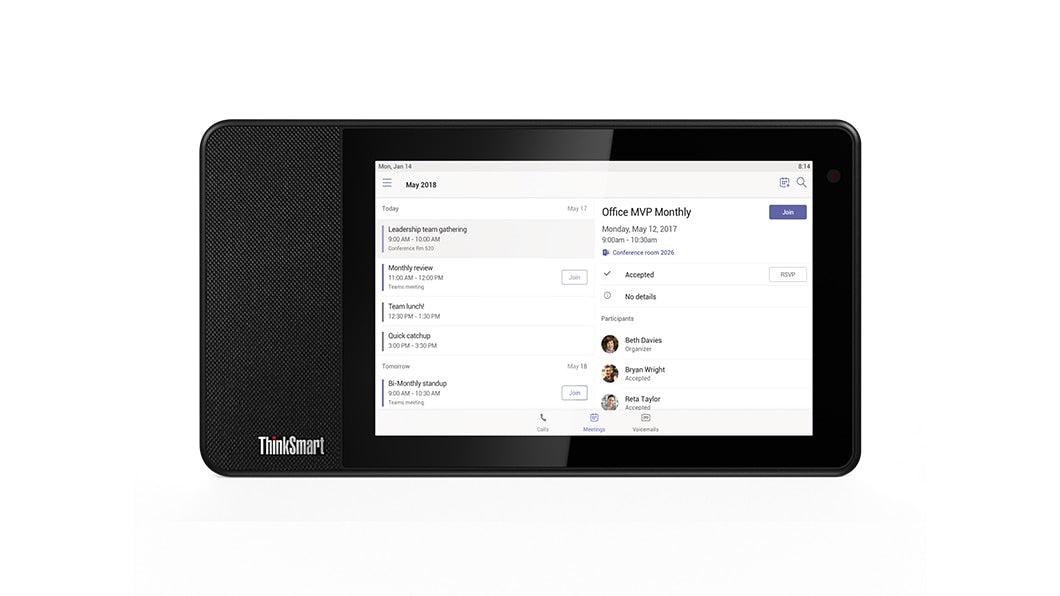 Microsoft Teams Smart Display - Collaboration Display for Remote Work | Lenovo ThinkSmart View ZA690000US