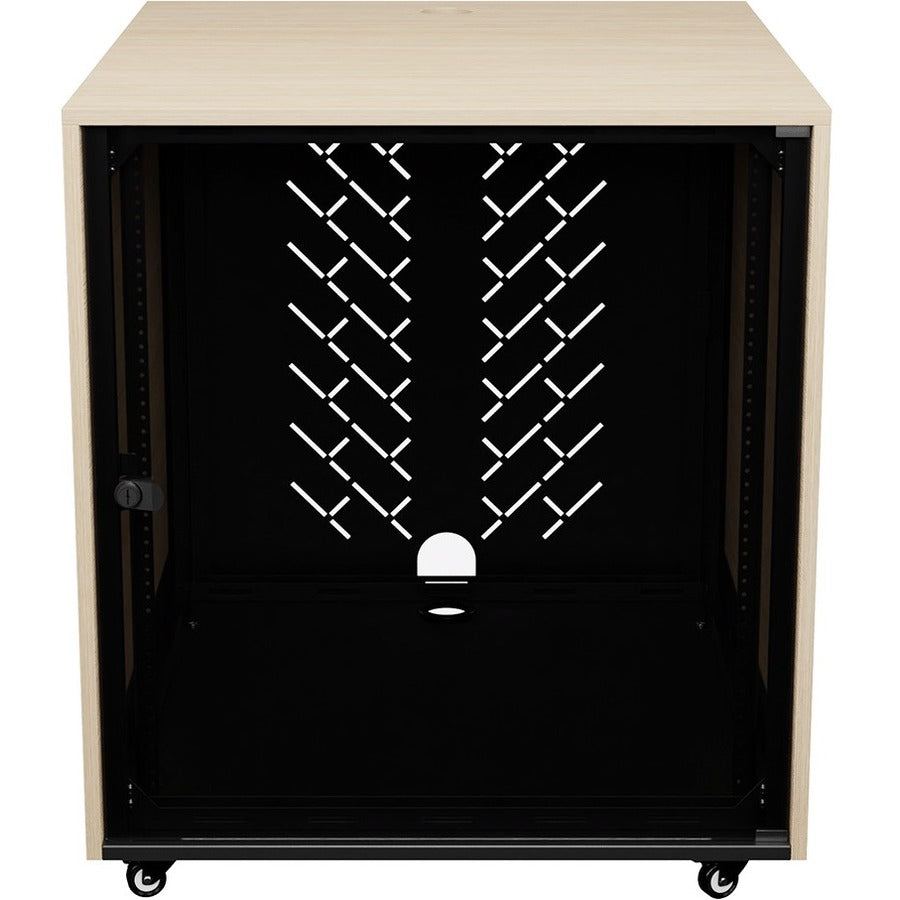 Mobile AV Rack TeQ Cabinet - Rolling Audiovisual Equipment Cart | AVTEQ TR-12
