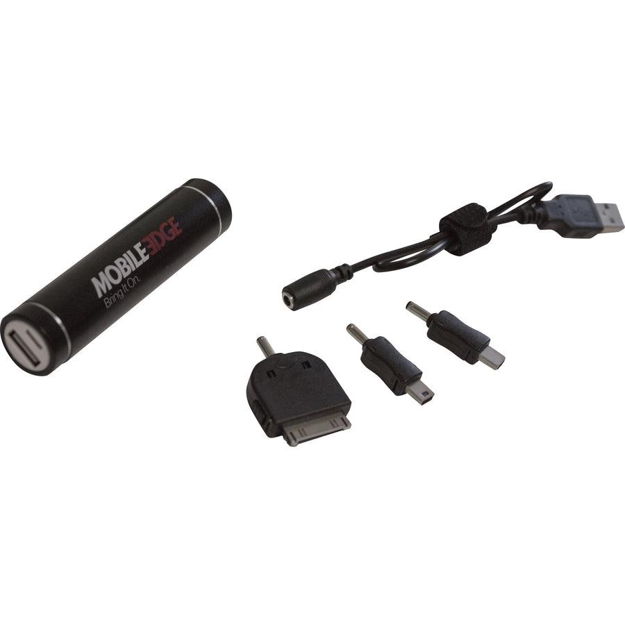 Mobile Edge Mea2600 Power Bank 2600 Mah Black