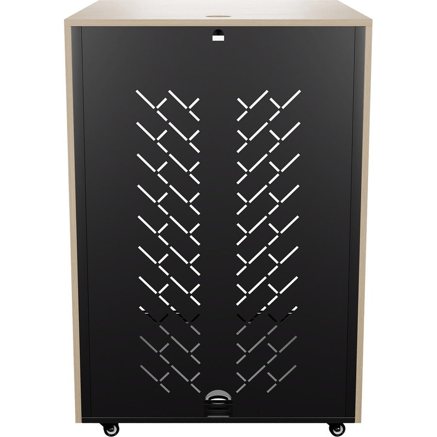 Mobile Rack Cabinet AVTEQ TR-16 - 16RU Mobile Server Rack with Glass Door | AVTEQ