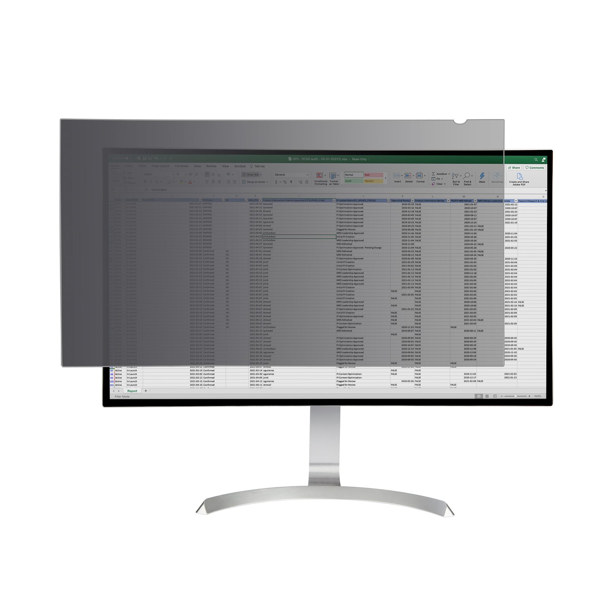 Monitor Privacy Screen 32 Inch - Blue Light Reducing Anti-Glare Filter | StarTech.com PRIVSCNMON32