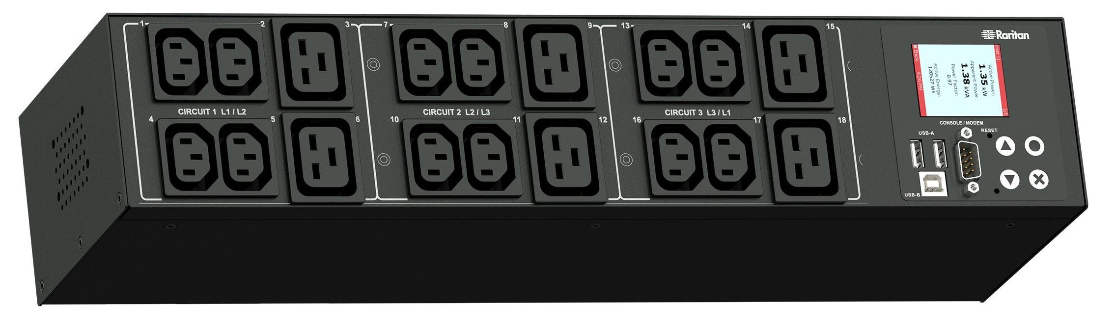 Monitored Rack Power Distribution Unit - Raritan PX3-1902R | TeciSoft