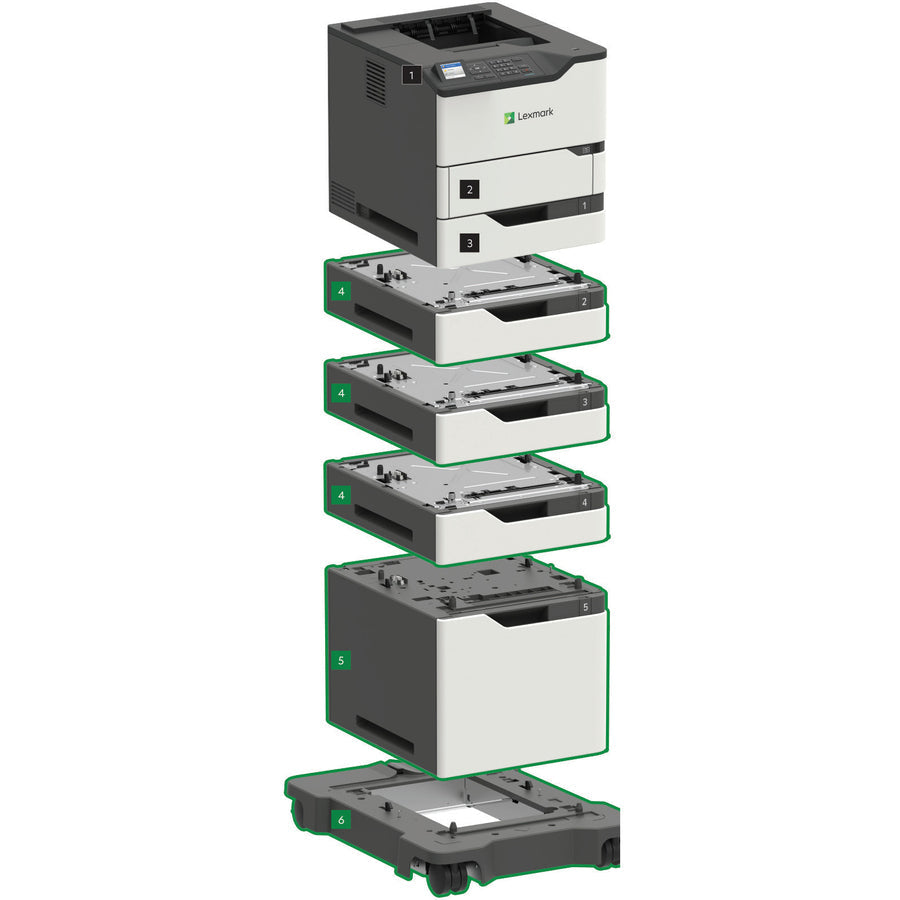 Lexmark MS820 MS823dn Desktop Laser Printer - Monochrome 50GT200