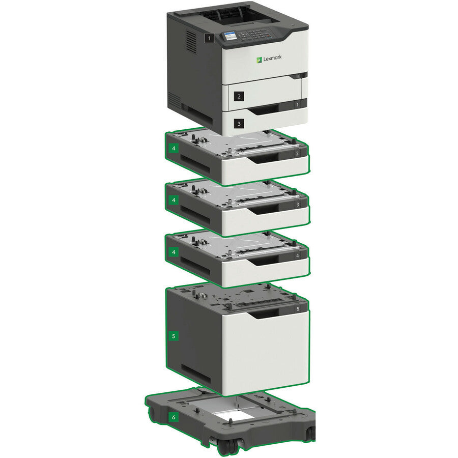 Lexmark MS820 MS825dn Desktop Laser Printer - Monochrome 50GT300
