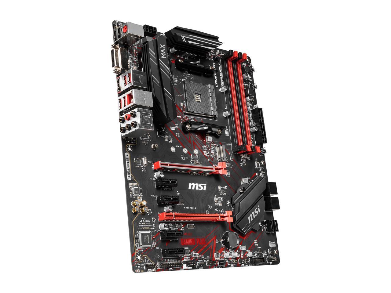 Msi B450 Gaming Plus Max Am4 Amd B450 Sata 6Gb/S Atx Amd Motherboard