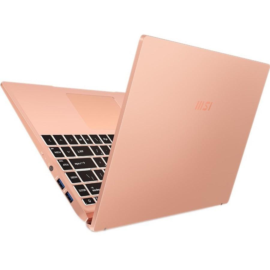 Msi Modern 14 B11Mo-242 14 Inch Intel Core I7-1165G7 0.9 - 4.2Ghz/ 8Gb Ddr4/ 512Gb Nvme Ssd/ Intel Iris Xe/ Usb3.2/ Windows 10 Laptop (Beige Mousse)