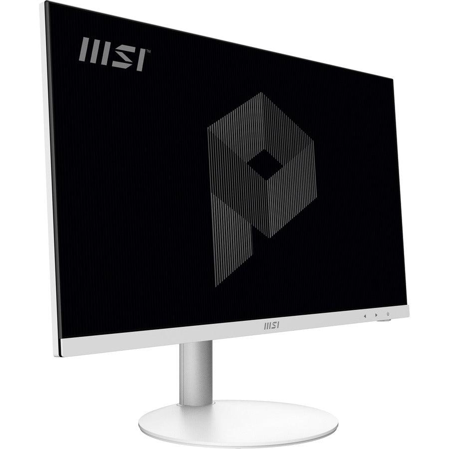 Msi Pro Ap241 11M-009Us 23.8 Inch Intel Core I3-10105 Processor 8Gb Ddr4 250Gb M.2 Nvme Ssd Windows 10 Home Non-Touch Screen All-In-One Pc (White)