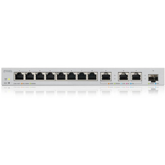 Multi-Gigabit Switch - Zyxel XGS1250-12 Web Managed | TecISoft
