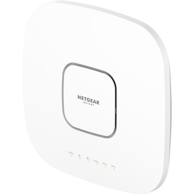 Netgear Wax630Ep - Wireless Access Point - Wi-Fi 6E - 2.4 Ghz, 5 Ghz, 6 Ghz - Cloud-Managed - Wall / Ceiling Mountable