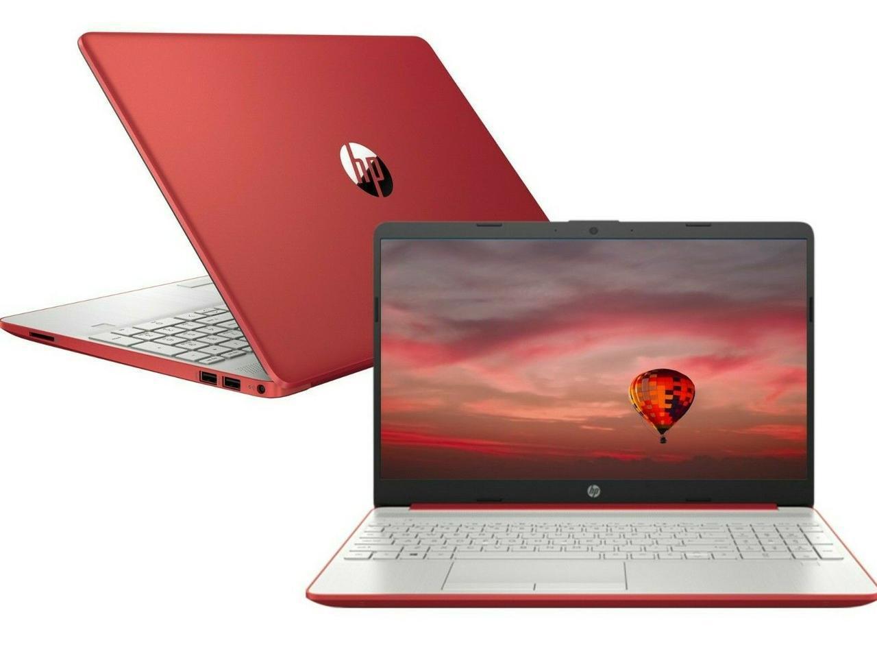 New Hp Pavilion 15.6" Hd Laptop Intel Pentium Silver N5000 Quad Core (Up To 2.7Ghz) 128Gb Ssd 4Gb Ram Windows 10 Red