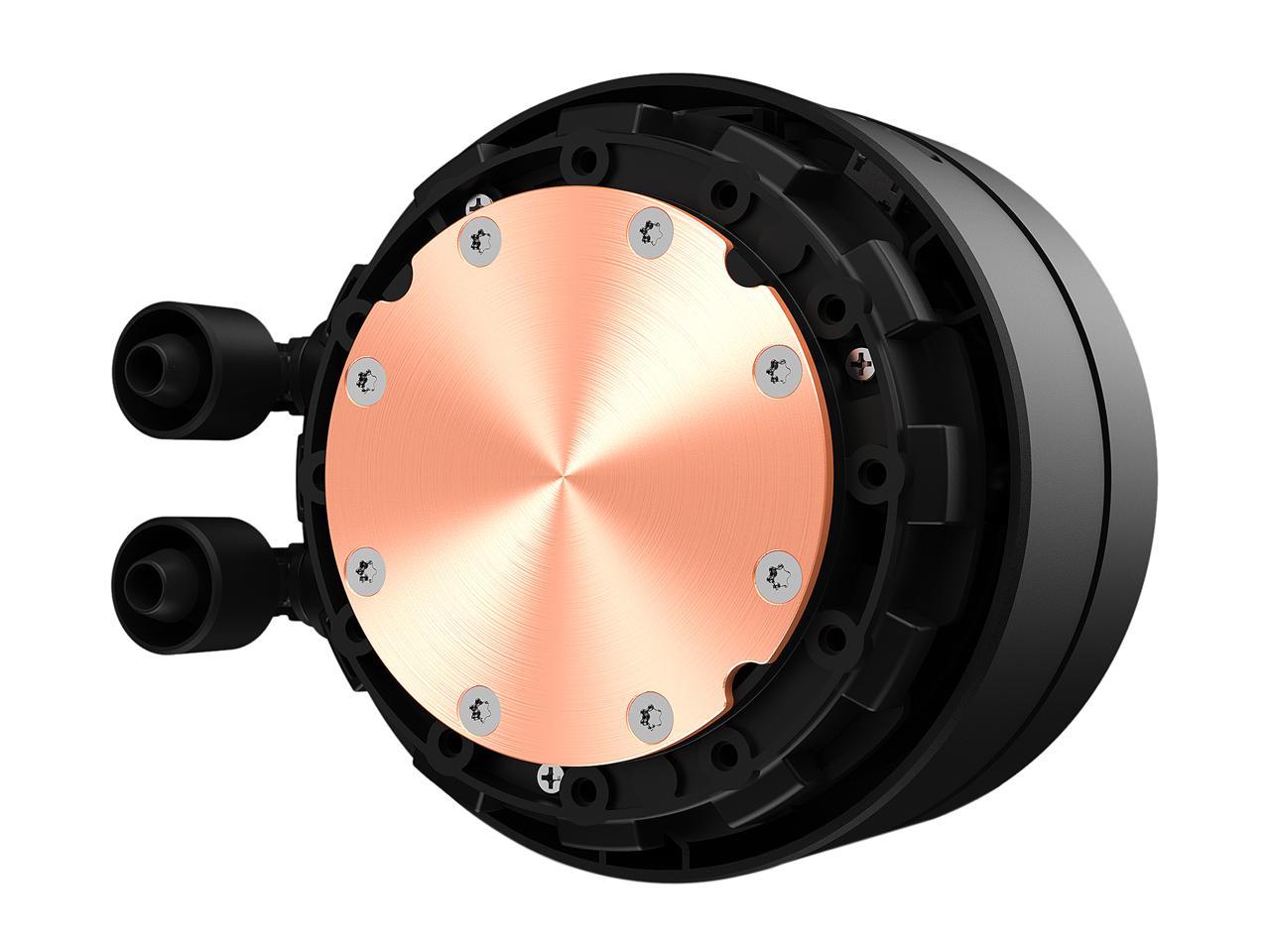 Nzxt Kraken X53 240Mm - Rl-Krx53-01 - Aio Rgb Cpu Liquid Cooler - Rotating Infinity Mirror Design