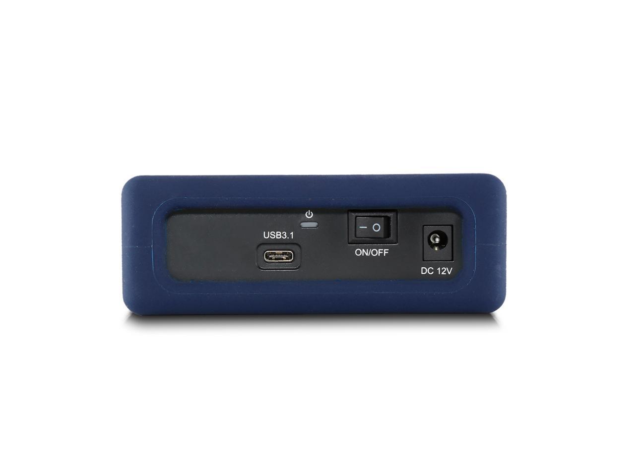 Novus 2Tb External Usb-C (3.1,Gen2) Rugged Desktop Hard Drive