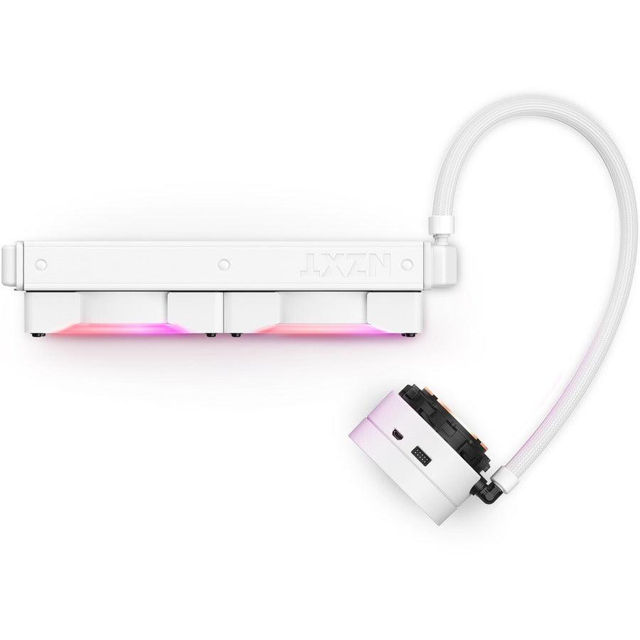 Nzxt Kraken X53 Rgb 240Mm - Rl-Krx53-R1 - Aio Rgb Cpu Liquid Cooler - Rotating Infinity Mirror