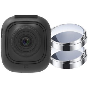 Orbit 132 1080P Dashcam W/8Gb,W/Wifi App 2 Blind Spot Mirrors