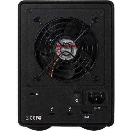 Owc Thunderbay 4 Raid Hdd Enclosure Black 2.5/3.5" Owctb3Srt64.0S