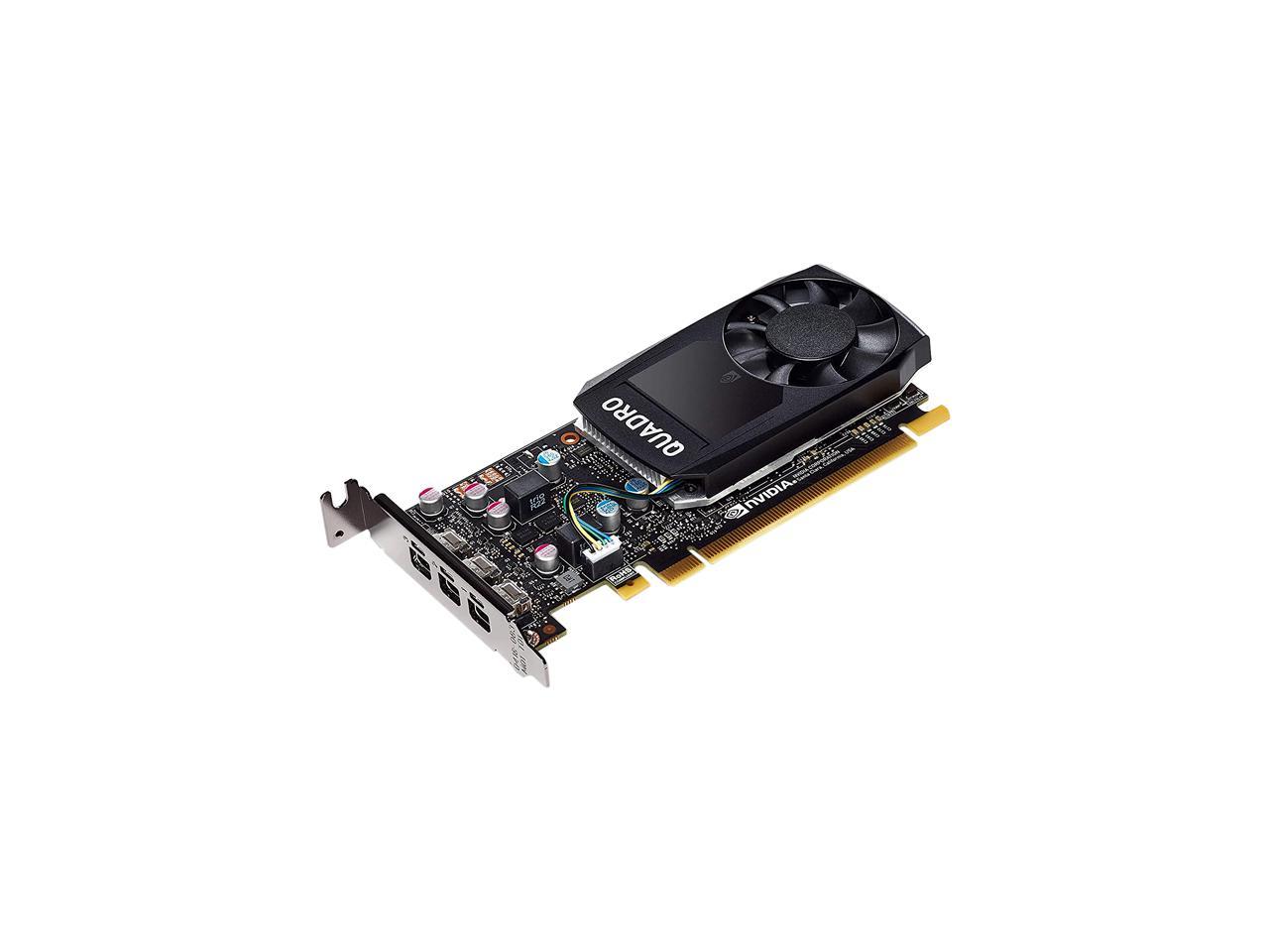 Pny Quadro P400 Vcqp400V2-Pb 2Gb 64-Bit Gddr5 Pci Express 3.0 X16 Low Profile Video Cards - Workstation