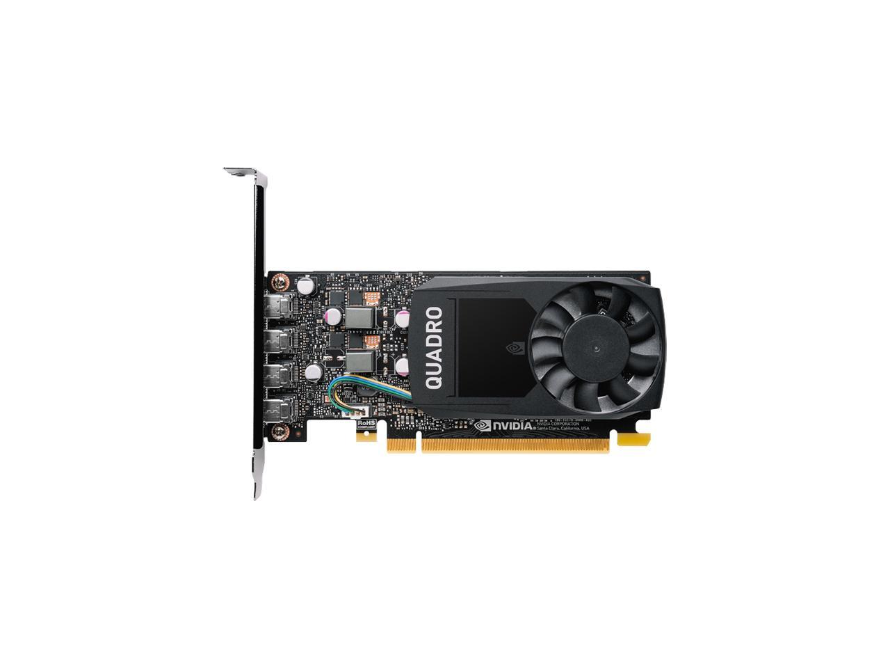 Pny Quadro P620 Vcqp620V2-Pb 2Gb 128-Bit Gddr5 Pci Express 3.0 X16 Low Profile Video Cards - Workstation