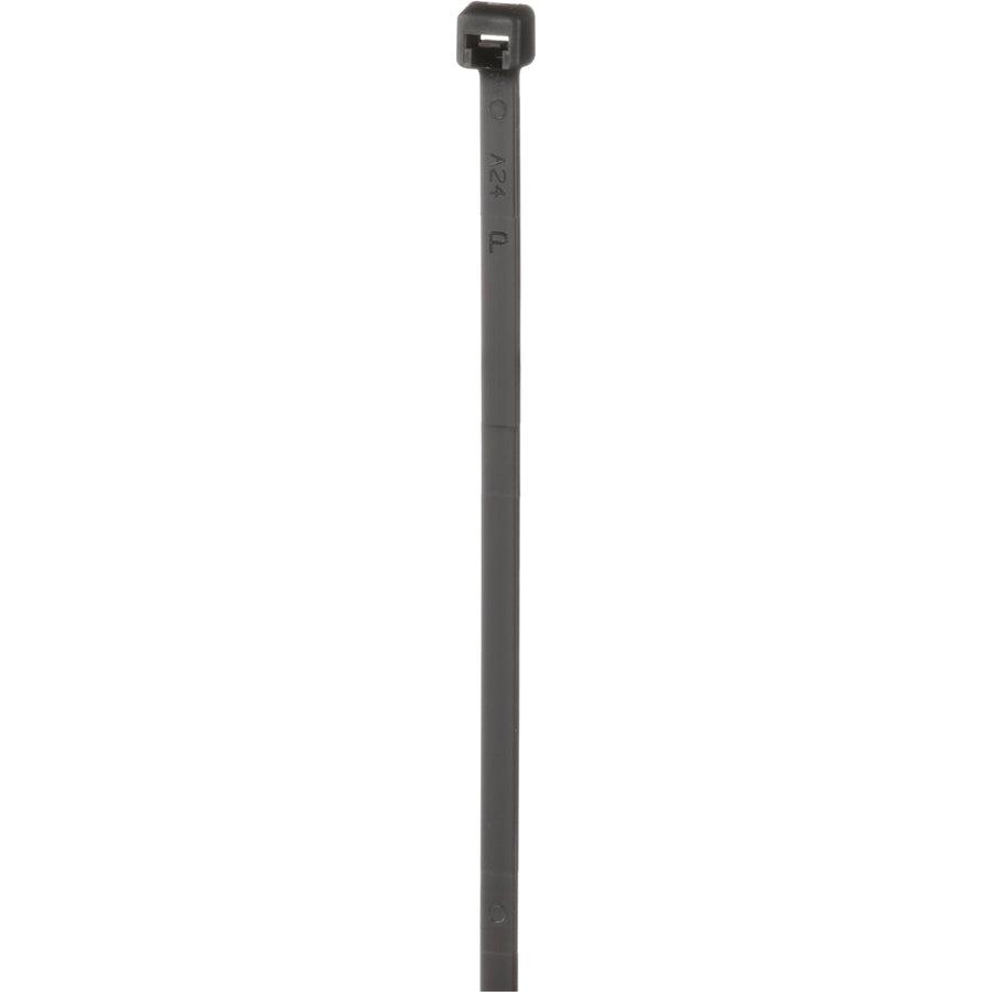 Panduit , 8.0"L (203Mm), Intermediate, Nylon, Black, 1000Pc Cable Tie