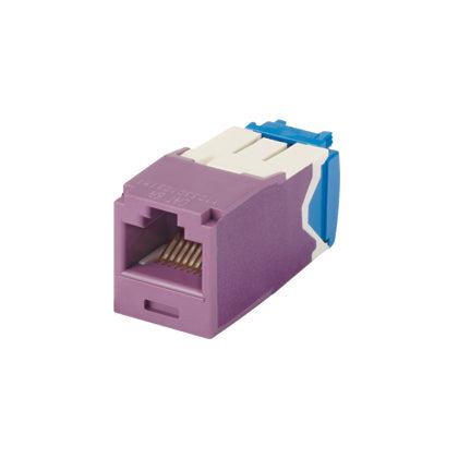 Panduit Cj6X88Tgvl-C Cable Gender Changer Rj-45 Violet