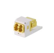 Panduit Cmddyllcziw Fibre Optic Adapter Lc 1 Pc(S) Green, White