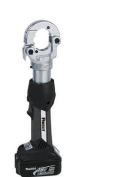 Panduit Ct-3001/Stint Power Cable Cutter/Crimper Built-In Light Black, Steel Power Cable Crimper Battery