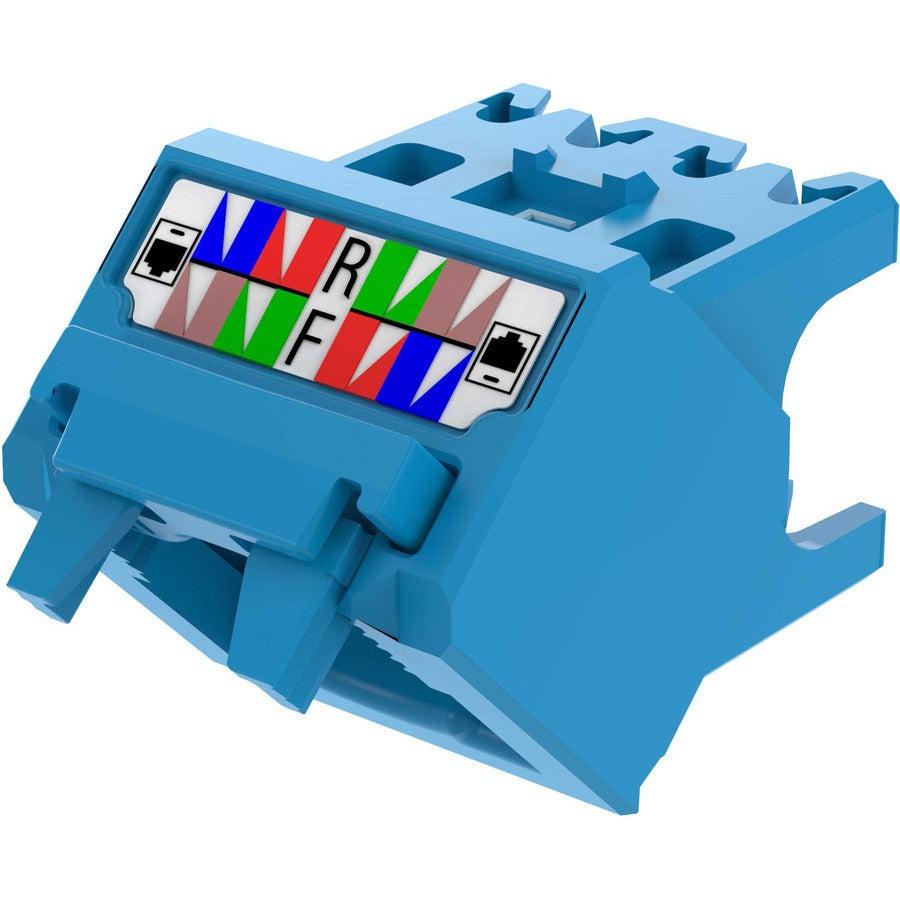 Panduit Cjudcapbu-X Wire Connector Rj-45 Blue