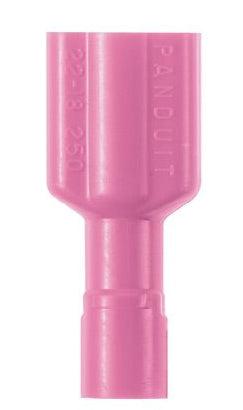 Panduit Dpf18-110Fib-C Electronic Connector Cap Brass, Nylon Red 100 Pc(S)