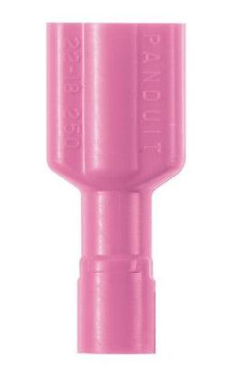 Panduit Dpf18-206Fib-C Electronic Connector Cap Brass, Nylon Red 100 Pc(S)