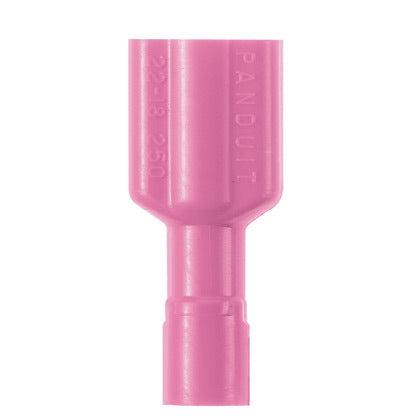 Panduit Dpf18-250Fib-C Electronic Connector Cap Brass, Nylon Pink 100 Pc(S)