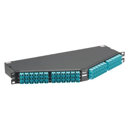 Panduit F1Aszn-1A12-10S Fibre Optic Adapter Lc/Mpo 1 Pc(S) Black, Turquoise