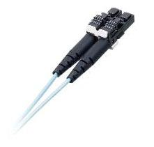 Panduit F5E10A-10Am4 Fibre Optic Cable 4 M 2X Lc Ofnr Om2 Turquoise