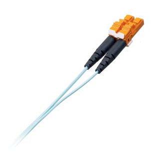 Panduit F5E10E-10M5 Fibre Optic Cable 5 M 2X Lc Ofnr Om2 Turquoise