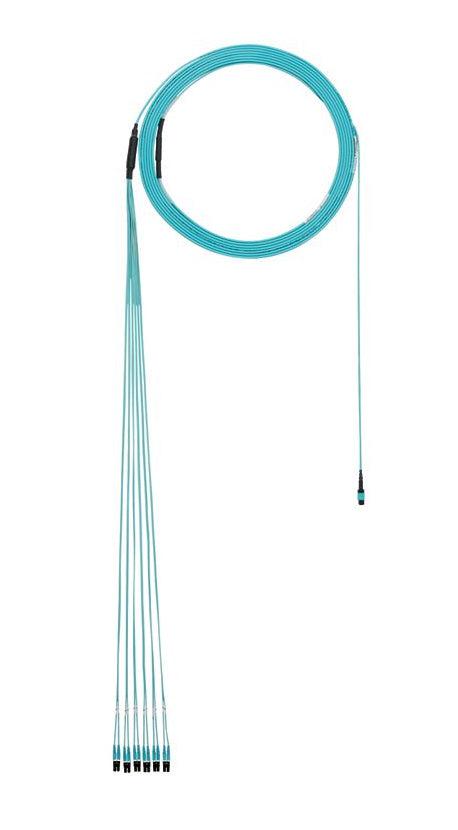 Panduit F9Tyl5El2Sam010 Fibre Optic Cable 10 M Mpo Lc Os1/Os2 Yellow