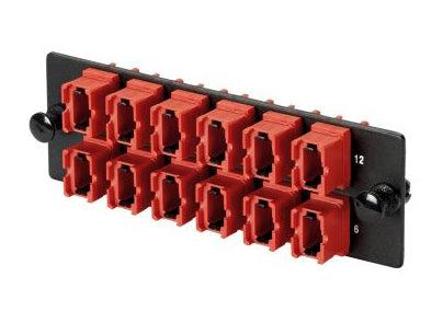 Panduit Fapv0424Rdmpo Fibre Optic Adapter Mpo Black, Red