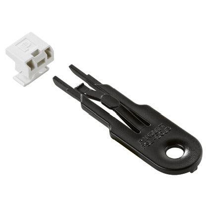 Panduit Flccliw-X Socket Safety Cover Lc White 10 Pc(S)