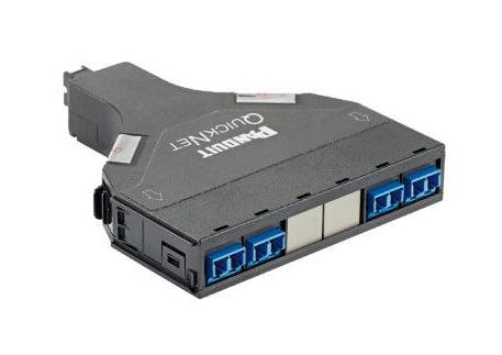 Panduit Fq39N-08-10Nman Fibre Optic Adapter Lc/Mpo Black