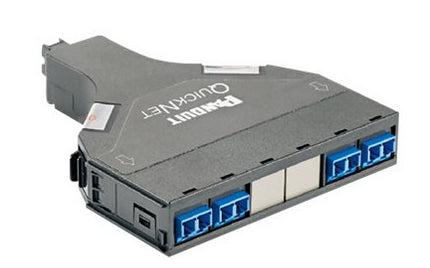 Panduit Fq3Zo-08-10B Fibre Optic Adapter Lc/Mtp Black