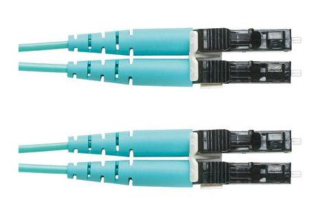 Panduit Fx2Ellnlnsnm035 Fibre Optic Cable 35 M Lc Om3 Aqua Colour