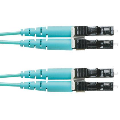 Panduit Fx2Erlnlnsnm033 Fibre Optic Cable 33 M Lc Om3 Aqua Colour