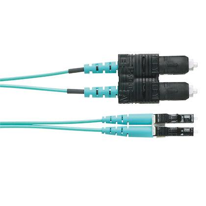 Panduit Fx2Erlnsnsnm017 Fibre Optic Cable 17 M Lc Sc Ofnr Om3 Aqua Colour