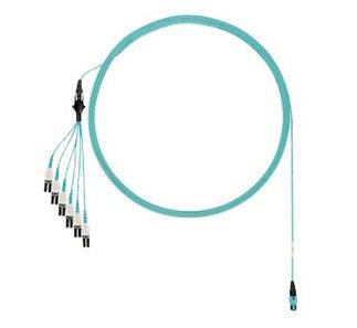 Panduit Fxtrp8Nussnf004 Fibre Optic Cable 1.22 M Panmpo 12X Lc Om3 Aqua Colour
