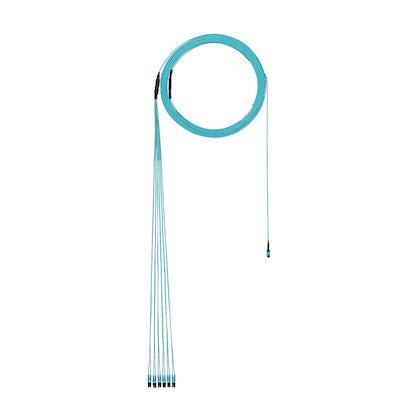 Panduit Fxtyp5El2Saf040 Fibre Optic Cable 12.19 M Mpo Lc Ofnp Om3 Aqua Colour