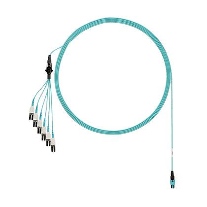 Panduit Fztrp8Nufsnf012 Fibre Optic Cable 3.6 M Mpo/Mtp Lc Om4 Turquoise
